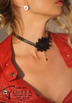 Choker Necklace ROSA GUIPURE COLLAR